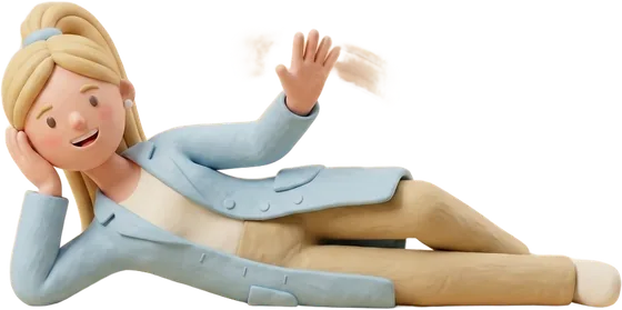 A clay pharmacist lounging on top of the capability list